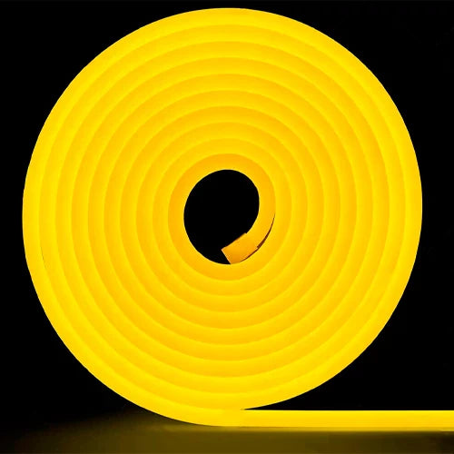 Ulkona LED-neon nauha IP67, keltainen, 220-240V