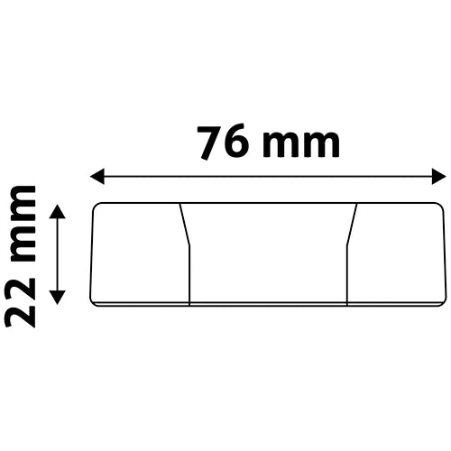 LED upotettava paneeli 6W, 420lm, 4000K, IP20, 120°