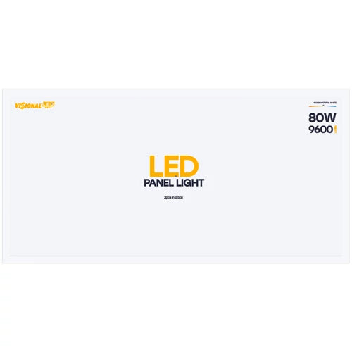 LED-paneeli OSRAM-diodeilla 60x120 cm, 80W, 4000K, ONE+