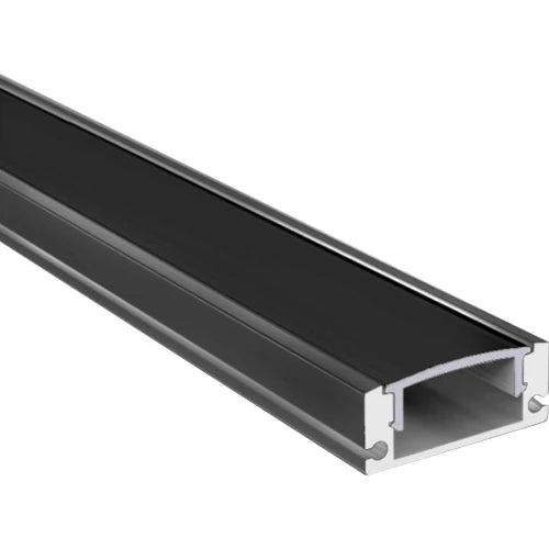 Anodisoitu alumiiniprofiili LED-nauhalle HB-17.4X7BC