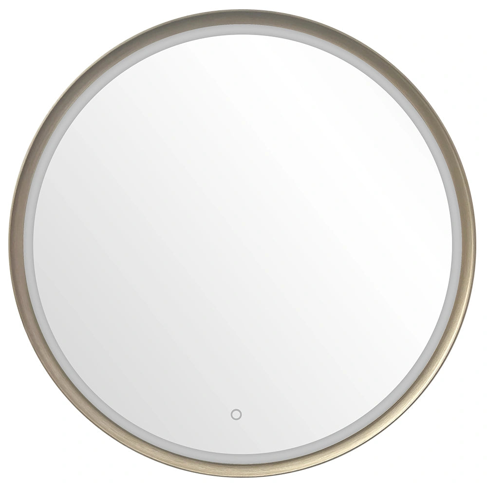 Peili LED-valaisimella, Ø 80 cm, 36W, 3CCT