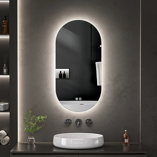 LED-peili lämmitystoiminnolla ALBA, 90 x 45 cm, 2700-6500K, 22W, 2541Lm, IP44