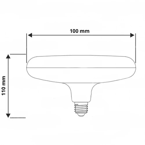 LED Fito lamppu UFO kasveille 15W