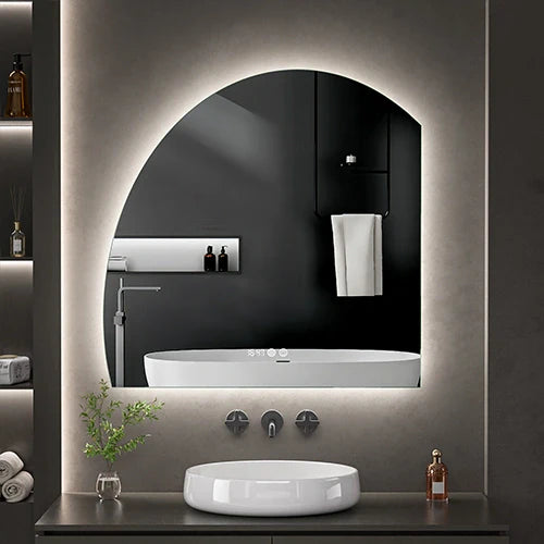 LED-peili lämmitysfunktiolla TAGLIATTA, 90 x 90 cm, 2700-6500K, 75W, 3872Lm, IP44
