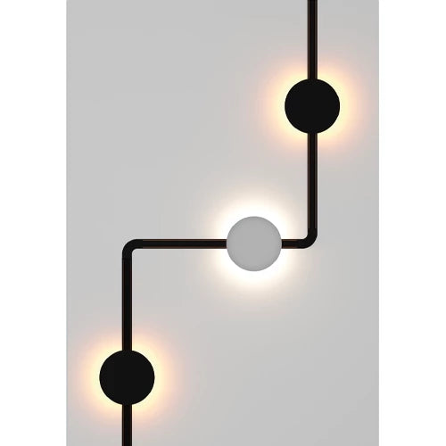 SLIM Magneettinen kiskovalaisin 3000K, 12W, WALL LIGHT 48V