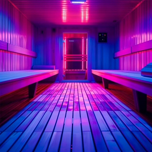 LED-nauha saunaan ja kylpyhuoneeseen COB, RGB, IP66, 24V, 14W/m, 742Lm/m
