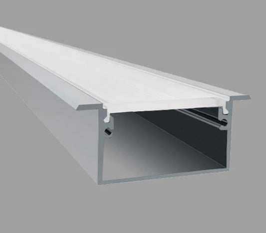 Anodisoitu syvä lattian alumiiniprofiili LED-nauhalle HB-41.6X20W