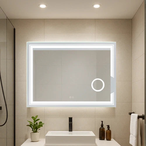 LED-peili lämmitystoiminnolla SPLENDORE, 80 x 110 cm, 2700-6500K, 42W, 4780Lm, IP44