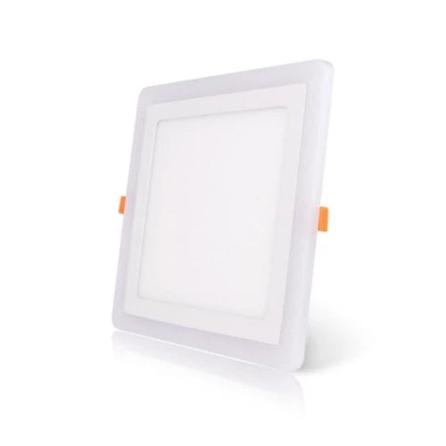 LED upotettava paneeli 18+6W, 2400Lm, 3000K