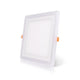 LED upotettava paneeli 18+6W, 2400Lm, 3000K