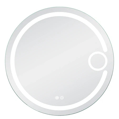 LED-peili, jossa on lämmitystoiminto SOLAR, Ø 80 cm, 2700-6500K, 52W, 3025Lm, IP44
