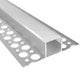 Anodisoitu laatta alumiiniprofiili LED-nauhalle HB-55.3X12.8
