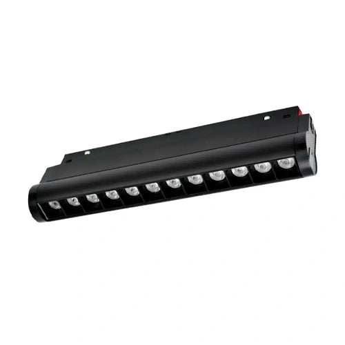 Älykäs LED Magneettinen kiskovalaisin MAGNETIC ROTATION LIGHT 12W, 3CCT, 231 mm, 48V