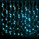 LED-valoverho 3 x 2 m, 240 LED, kylmänvalkoinen, IP44