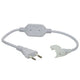Liitin pistokkeella COB 220V LED-nauhalle