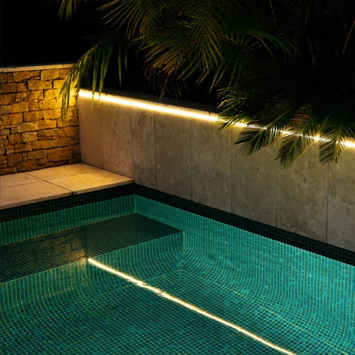 LED-nauha COB 220V, 3000K, IP67, 11W/m, 810Lm/m