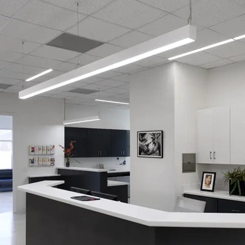 LED lineaarinen riippuvalaisin 48W, 150 cm, 4000K, 4800Lm, IP40
