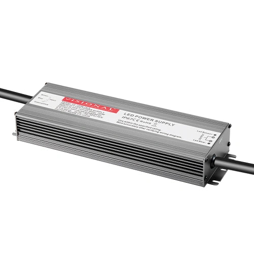 Vedenkestävä LED-virtalähde 24V, 6.25A, 150W, IP67