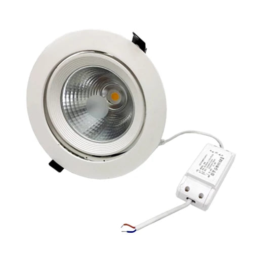 LED Upotettava valaisin 30W, 3000K, 3300Lm
