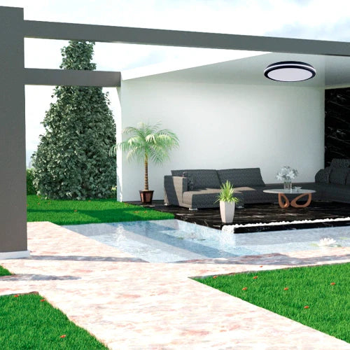 LED Vesitiivis valaisin 20W, 3CCT, 2400Lm, IP65, Ø 230 x 55 mm