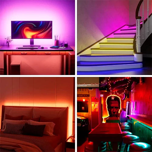 LED-nauha COB, RGBW, IP20, 24V, 19W, Professional