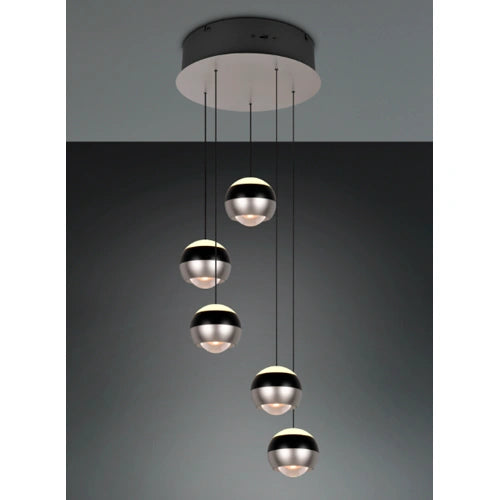 Riippuvalaisin ORBIT, 5x8W, 5x960lm, 2300+3000+4000K