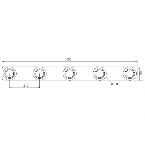 Riippuvalaisin ORBIT, 5x8W, 5x960lm, 2300+3000+4000K