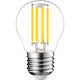 LED Himmennettävä filamenttipolttimo E27, G45, 4W, 520lm, 3000K, 360°
