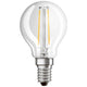 LED Filamenttipolttimo E14, G45, 4W, 520lm, 3000K, 360°