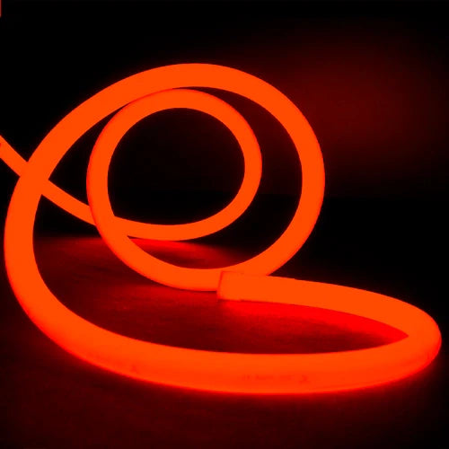 LED Neonavärinen nauha, 10W/m, Ø 20mm, IP67