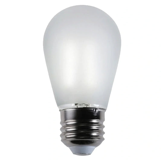 LED Himmennettävä filamenttipolttimo E27, S14, 1W, 80lm, 3000K, 360°