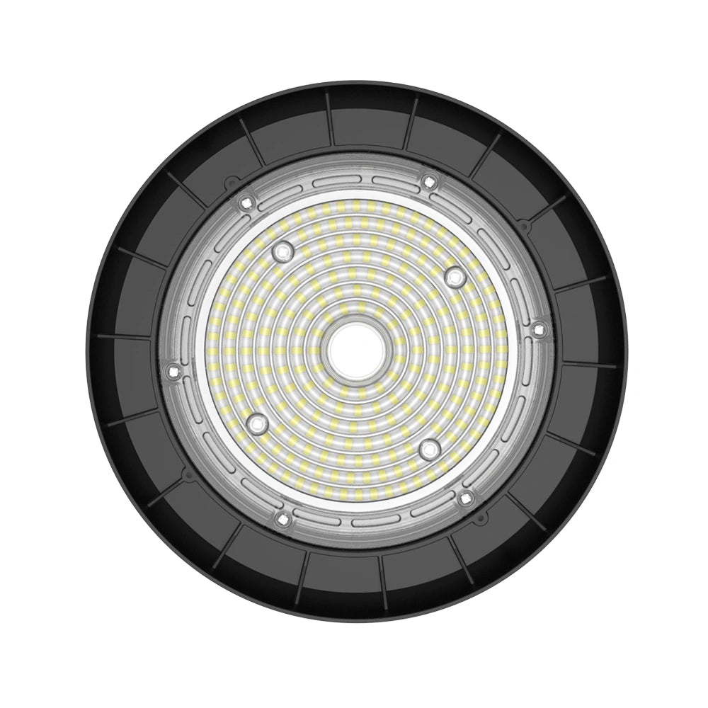 LED HIGH BAY teollinen 100W/80W/60W valaisin UFO 17500lm, 4000K, IP66 Professional..3 eri valotehoa..