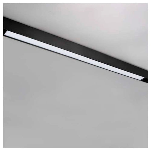 Älykäs LED Magneettinen lineaarinen kiskovalaisin 20W, 3CCT, 600 mm, 48V
