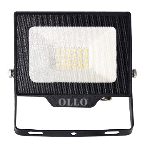 LED Kosteenkestävä ulkovalaisin kaukosäätimellä 20W, 1900Lm, RGB, IP65