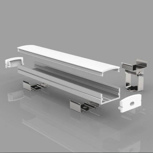 Anodisoitu alumiiniprofiili LED-nauhalle HB-17.5X7T