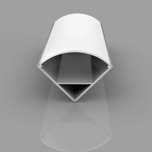 Kulma anodisoitu alumiiniprofiili LED-nauhalle HB-15.8X15.8CT