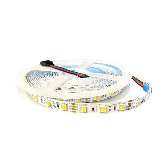 LED-nauha 5050, 3000K + 4000K, IP20, 12V, 14.4W