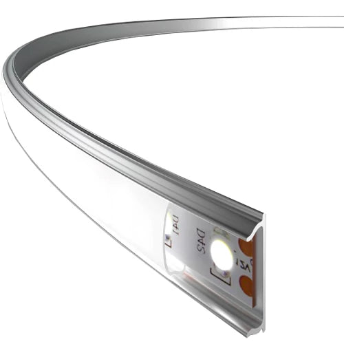 Anodisoitu joustava alumiiniprofiili LED-nauhalle HB-18X6M