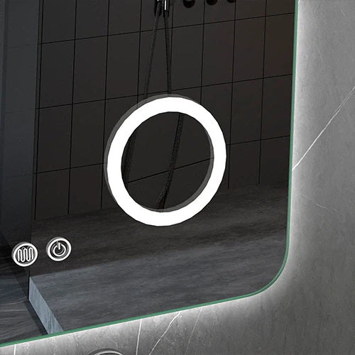 LED-peili lämmitystoiminnolla GLOW, 80 x 60 cm, 2700-6500K, 35W, 3933Lm, IP44