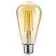 LED Filamenttivalo E27, ST64, 8W, 960lm, 3000K, 360°, amber