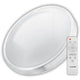 LED Kattovalaisin kaukosäätimellä Oyster Pandora, 48W, CCT, 3100Lm, IP20