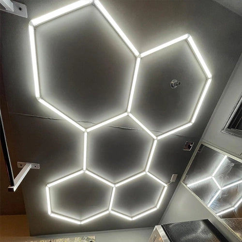 LED Lineaarinen valaisin Hexagon, 9W, 570 mm, 1080Lm, IP20