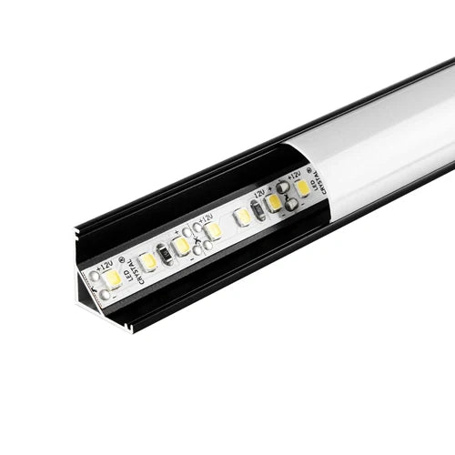 Kulma anodisoitu alumiiniprofiili LED-nauhalle HB-15.8X15.8BM