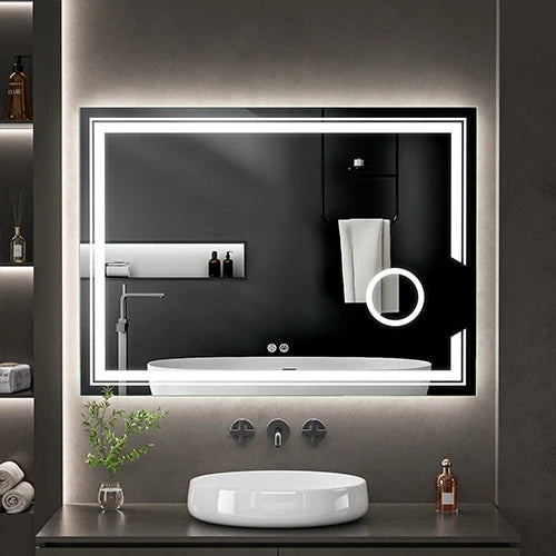LED-peili lämmitystoiminnolla SPLENDORE, 80 x 110 cm, 2700-6500K, 42W, 4780Lm, IP44