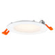 LED Upotettava paneeli 8W, 3000K, 800Lm, 110°, IP20, DOWNLIGHT SLIM