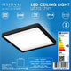 LED Vesitiivis valaisin 24W, 3CCT, 2640Lm, IP44, 300 x 300 x 25 mm