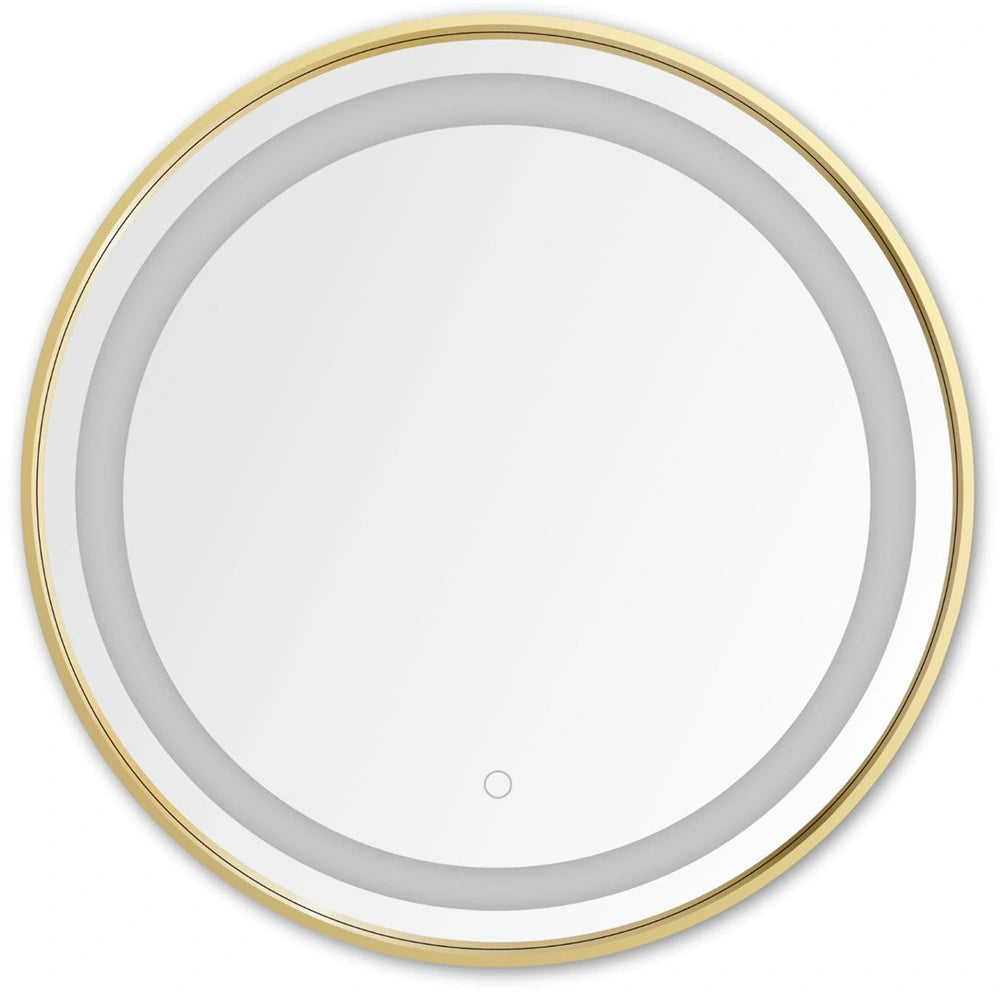 Peili LED-valaisimella Ø 60 cm, 24W, 3CCT
