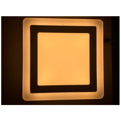 LED upotettava paneeli 12W+4W, 3200K, 1200+400lm, 3 tilaa