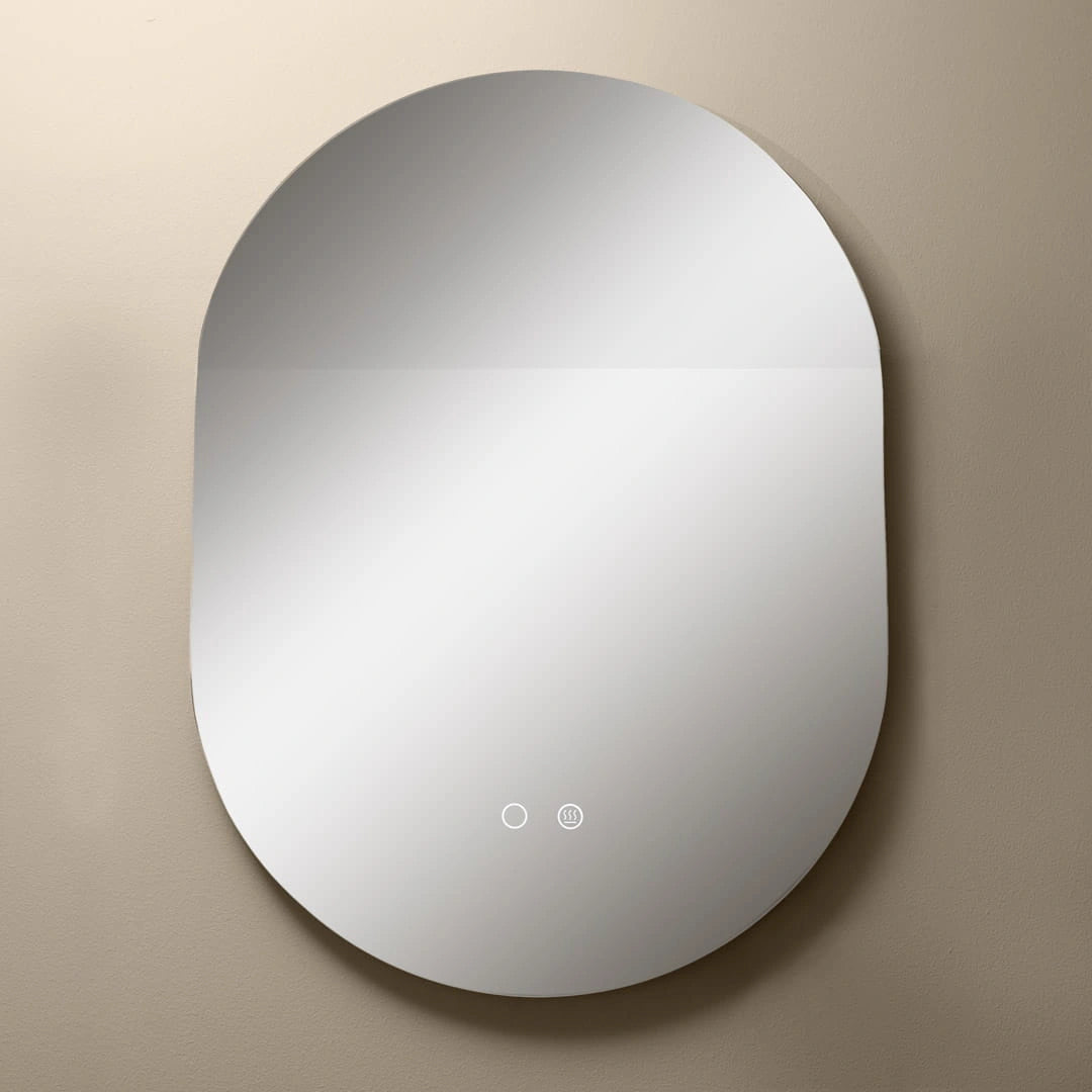 Peili LED-valaistuksella ja lämmitysfunktiolla 70x50 cm, 24W, 3CCT