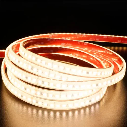Korkeajännite 220V LED-nauha IP67, lämmin valkoinen, 8W